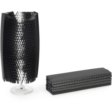 8" Flexi-Hex™ Honeycomb Packing Paper Sleeves, S, Black